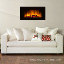 wall mounted electric fireplace